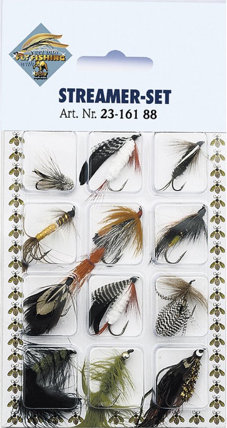 Behr Streamer Set, 12 stuks! | Vliegvis vlieg van Merkloos