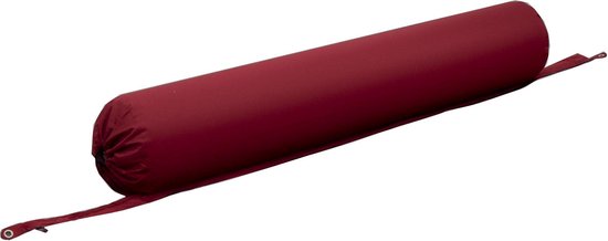 Bent XL Lounger plain - Opblaasbaar kussen- 180x30 cm- Rood van Bent