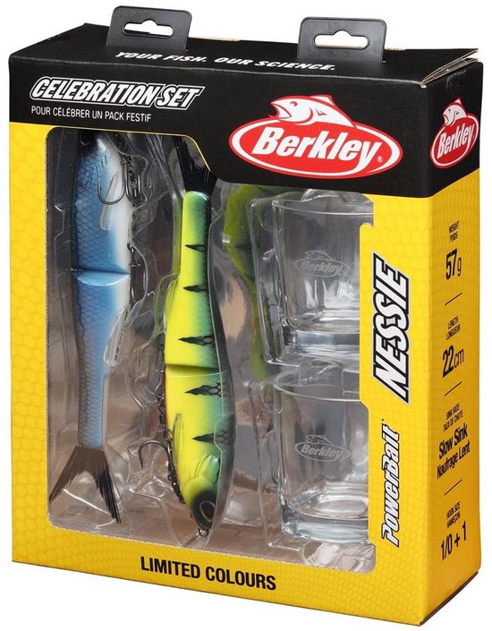 Berkley Gift Pack 2x Glide Bait 22cm (Incl. 2 Berkley Shotglazen) - Jerkbait