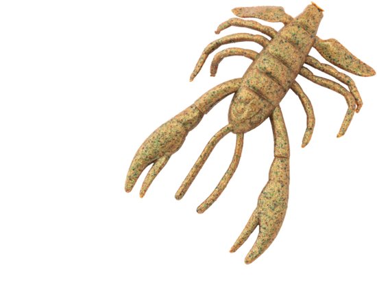 Berkley Gulp! Kunstaas rivierkreeftje Bruin - 10 stuks - Met imitatie kleur en geur van Berkley