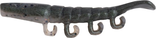Berkley Gulp! Kunstaas Turbo Garnaal/ Shrimp Grijs - 4 stuks - Met imitatie kleur en geur van Merkloos