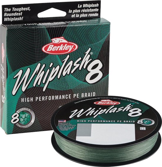 Berkley - Lijn gevlochten Whiplash 8 Green - 300m - Berkley van Berkley