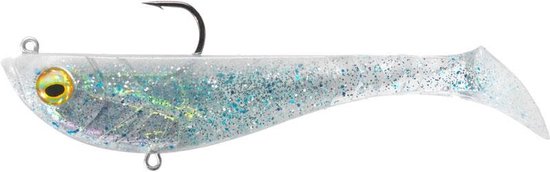 Berkley Powerbait Prerigged Pulse Shad 14cm / 58g Sparkle Pearl 14cm van Berkley
