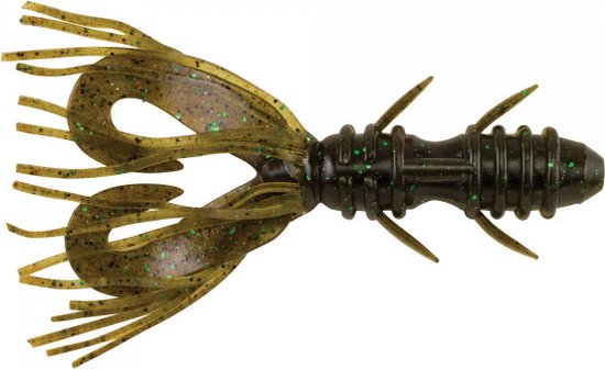 Berkley PowerBait Zestail 10cm Green Pumpkin Green 10cm van Berkley