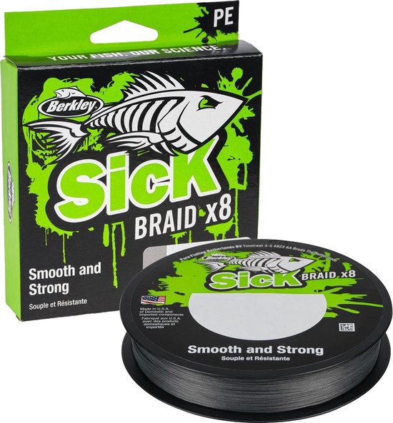 Berkley Sick Braid Black 0.12 150m van Berkley