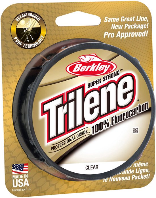 Berkley Trilene - 100% Fluorocarbon Leader - 25 m - 0.25 mm van Merkloos