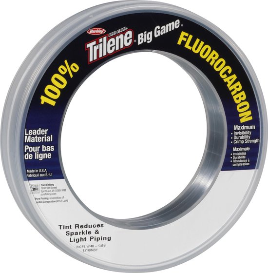 Berkley Trilene Big Game FC - Fluorocarbon - 0.91 mm - 36.2 kg - 68m van Merkloos