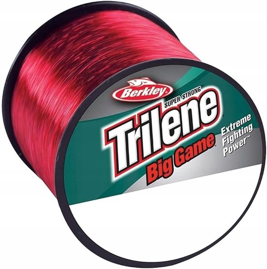 Berkley Trilene Big Game Monofilament Vislijn 0.457mm 600M Rood