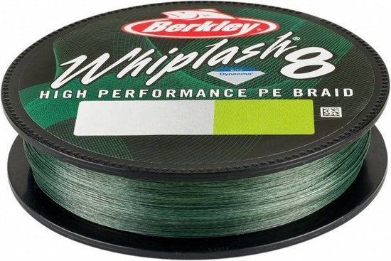 Berkley Whiplash 8 150m 0.14mm Green van Berkley