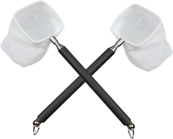 BESPORTBLE 2Pcs Shrimp Net Telescopic Pole Extendable Fishing Net Shrimp Net with Telescopic Rod Mesh for Aquarium Fish Aquarium Shrimp Net Extendable Handle Fishing Net