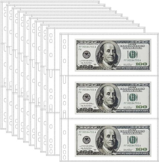 Bewaarbladen Bankbiljetten - Beschermhoezen Collecties - Objecten Opslaan - Zijdelings Laden - 30 Zakken - Transparant