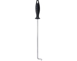 BIGSUNNY varken staart voedsel Flipper, RVS Grilling vleeshaak, 16-inch