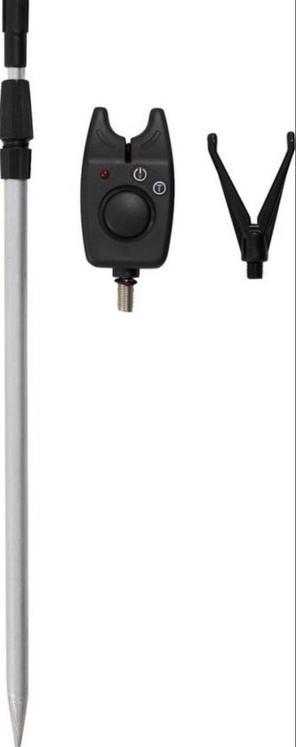 Bijtalarm - Bite Alarm Set- Beetmelder - Vissen Vanger - Geluid en Led