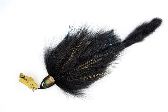 BiM Tackle Chacha Bait Naturel Chatterbait | 30 CM Black Is Magic 30cm van Merkloos