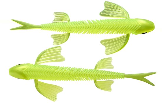 Bite On Fury Softbait Lime Perl 9cm Lime Perl