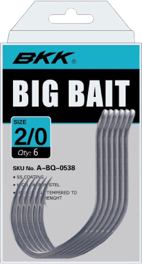 BKK Big Bait Hooks #7/0 van Merkloos