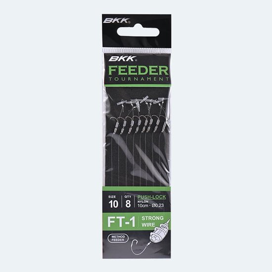 BKK Feeder Tournament FT-1 Push-lock Rigs #8 van Merkloos