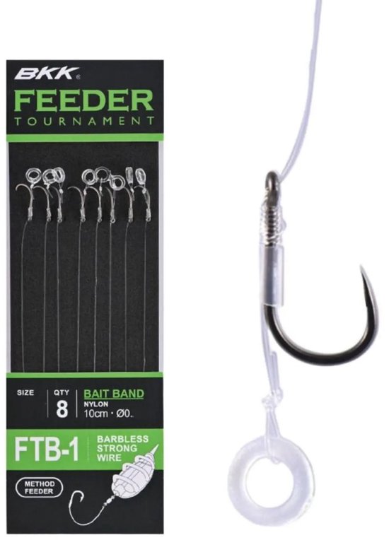BKK Feeder Tournament FTB-1 Bait Band Rigs #16 van BKK