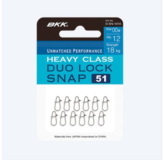 BKK Heavy Class Duo Lock Snap 51 Size: 0 van BKK