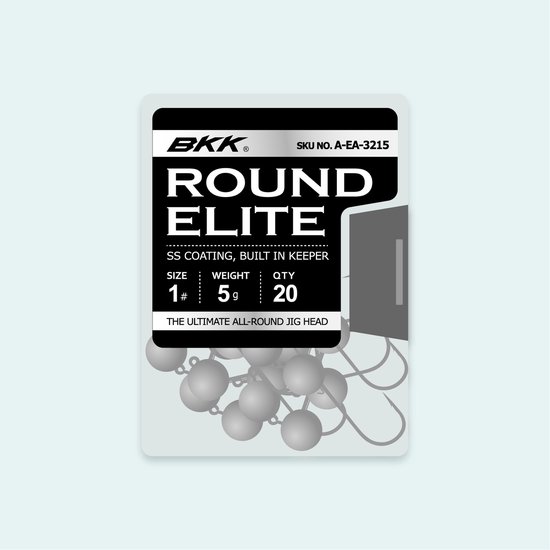 BKK Round Elite-Classic Bait Keeper (B20) - Maat : 17g - Size 3/0 van BKK