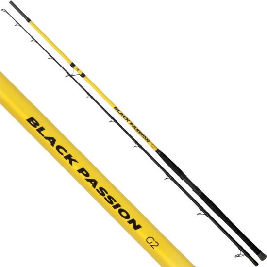Black Cat Black Passion G2 Vertical Meervalhengel Goud 1.80 m / 240 g van Black Cat