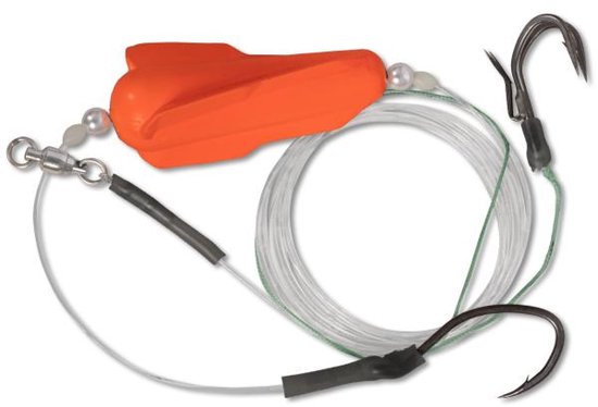 Black Cat Doodaas Rig | 2m #8/0 + #4/0 van Black Cat