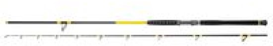Black Cat Freestyle Pro Bank Meervalhengel Goud 3.20 m / 250-500 g van Merkloos