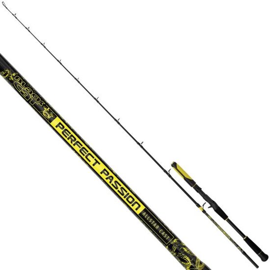 Black Cat Perfect Passion Allstar Cast Meervalhengel Goud 2.20 m / 30-130 g