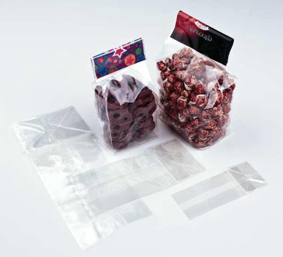 Blokbodemzakken Superhelder 12,7x7,6x30,5cm (100 stuks) | Uitdeelzakjes