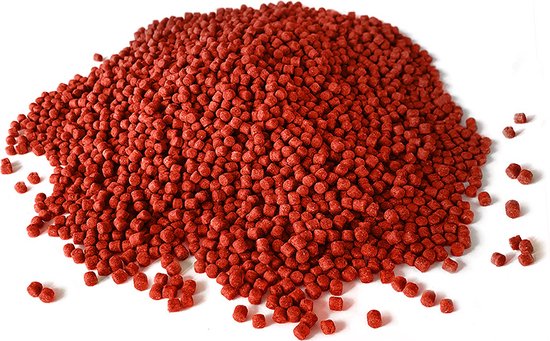 Bloodworm Pellets 4mm 2,5KG | Pellets Karper | Pellets Vissen | Karpervissen | Karper Aas | Karper Vissen | Karper Voer | Karper van Merkloos