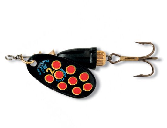 Blue Fox Vibrax Hot Pepper BYR 2/6g van Blue Fox