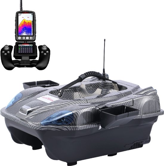 Boatman Leader Pro Fishfinder en GPS Carbon / Zwart van Merkloos