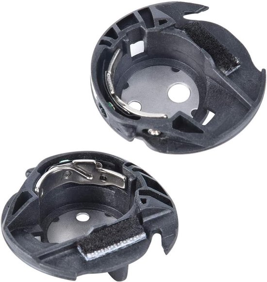 Bobbin Case Set van 2 Stuks voor Huishoudelijke Naaimachines - Accessoires voor Naaien, Kralen en Quilten