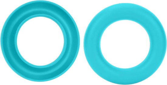 Bobbinhouder Set voor Naaimachines, Rubber Ringen voor Metalen en Plastic Spoelen, DIY Naaiorganisatie Tool, 133mm Diameter, Lichtblauw, Efficiënt en Praktisch van Merkloos