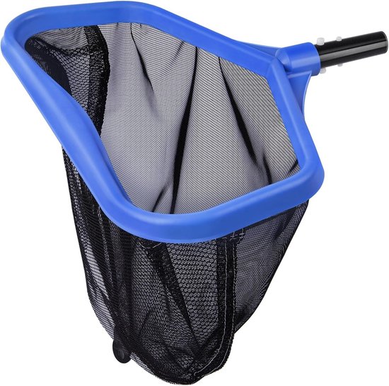 Bodemschepnet voor zwembad - Blauw - 43 x 43 cm - Duurzaam Nylon Net voor Effectieve Reiniging - Voor Zwembaden en Vijvers