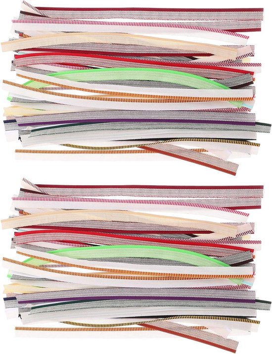 Boekbindbanden Eindbanden - Katoen Accessoires - Boek Maken - Robuuste Constructie - 96 Stuks - Diverse Kleuren