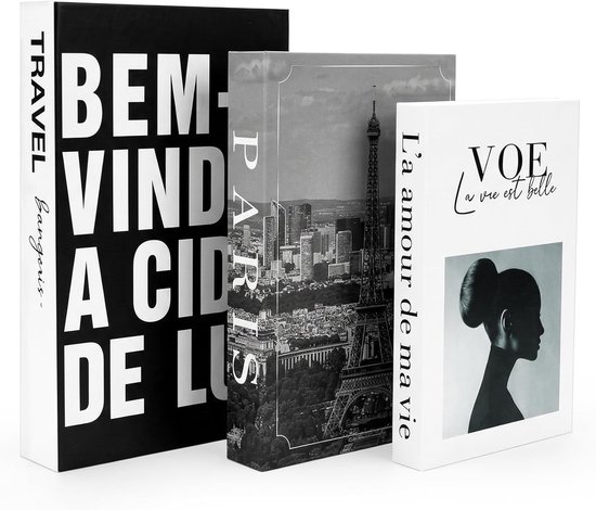 Boeken voor woondecoratie (stijl 4)