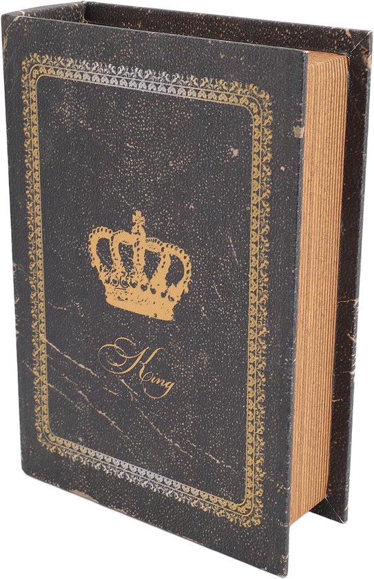 Boekendoos, Vintage Boekvorm, Opbergdoos, Grote Inhoud, Kunstboek Doos, Europese Stijl Houten Boekendoos, Decoratief