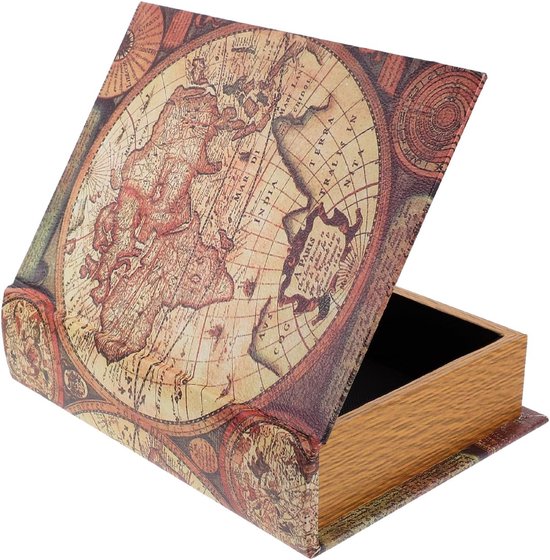 Boekenkast vintage decor organizer opslag rekwisiet boek vintage imitatie boek Chincaglieria decoraties kantoor nep boek MDF
