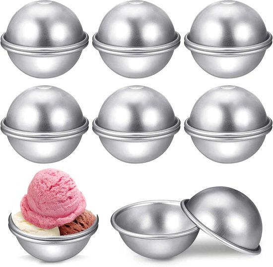 Bom Vormen, 16 stuks zeepmalen, Wady metalen mallen voor DIY bad bom maken