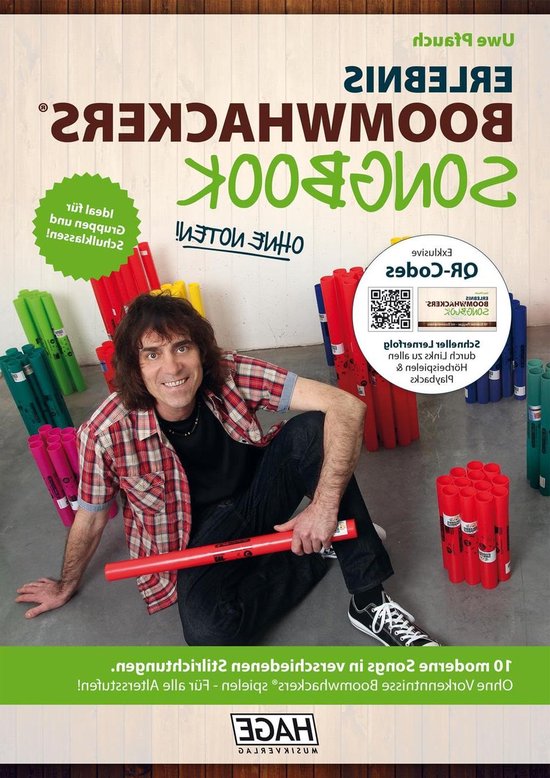 Boomwhacker Songboek - Muziekboek - Snel Leren - Zonder Voorkennis - 72 Pagina's van Merkloos