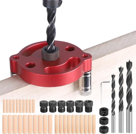 Boorsjabloon 2-10 mm, hulp voor verticale pluggen, snelle en