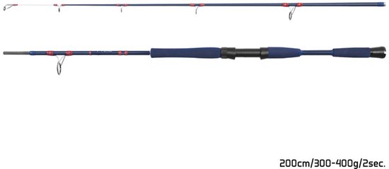 Boothengel - Delphin - Fyord - Bigboat - 2.00m - 300-400gram van Merkloos