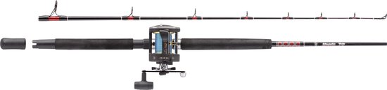 Boothengelset -Abu Garcia Muscle Tip - MT602SWH / GT345 RH - Boot Combo -Hengel en Reel van Merkloos