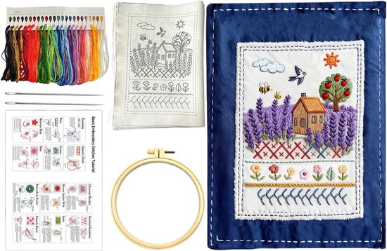 Borduurboek - Patronenboek - Beginners Leren - 90 Patronen - 215 x 159 cm - Niet gespecificeerd