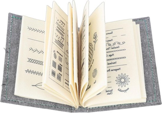 Borduurgids Boek - Stekenboek Hobby - Creatief Leren - Stapsgewijze Visuals - 15 x 10 x 3 cm - Niet gespecificeerd
