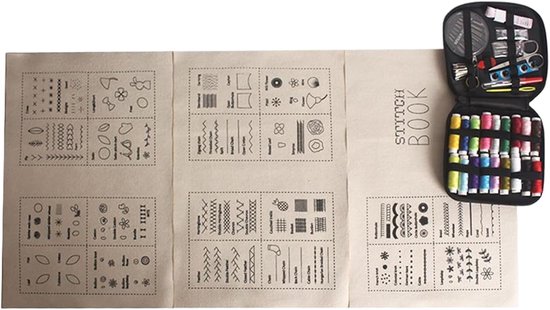 Borduurwerk Gids - Patroonboek Handwerk - Kostuumontwerp Textiel - Stapsgewijze Handleiding - 27x19x5 cm van Merkloos