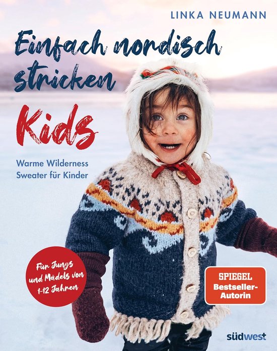 Breiboek Kinder Truien - Zelf Breien Patronen - Warme Kleding Maken - Nieuwe Noorse Motieven van Merkloos