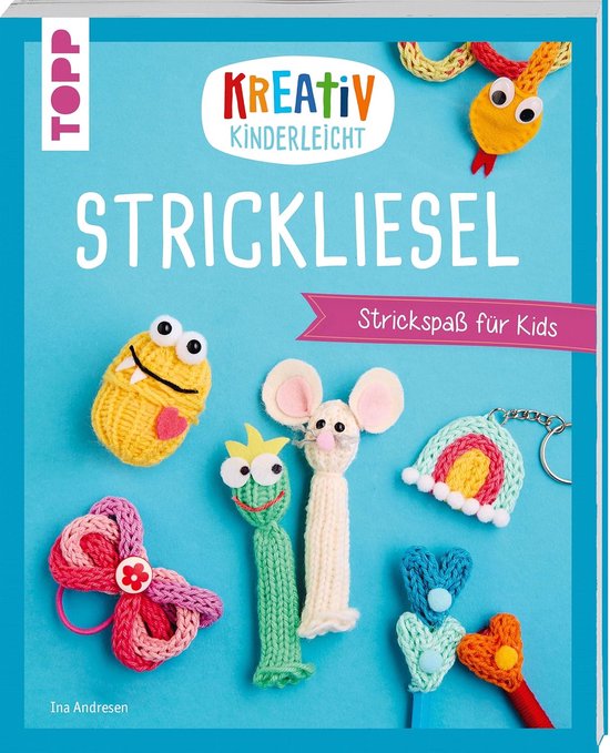 Breilesboek - Handwerkboek Kinderen - Creatief Knutselen - 15 Modellen - 18 x 21 cm van Merkloos