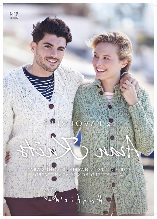 Breipatronen Boek - Aran Breisels - Handwerken Liefhebbers - 12 Favoriete Ontwerpen - A4 Formaat - Meerdere Kleuren